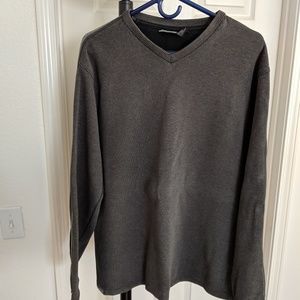 vintage 2000 quiksilver v neck sweater